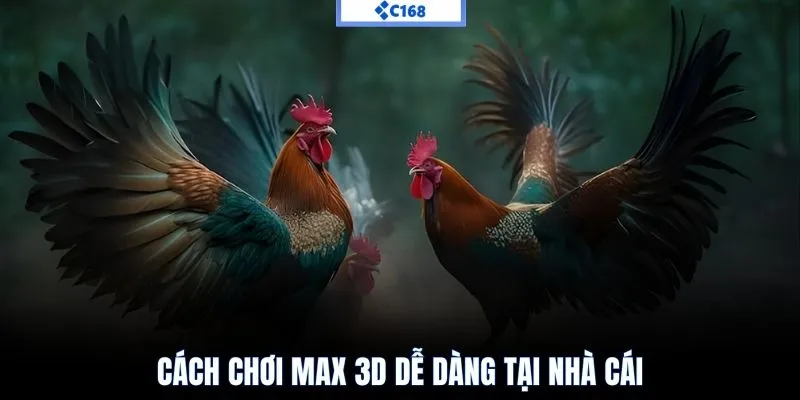 Cách chơi max 3D dễ dàng tại nhà cái
