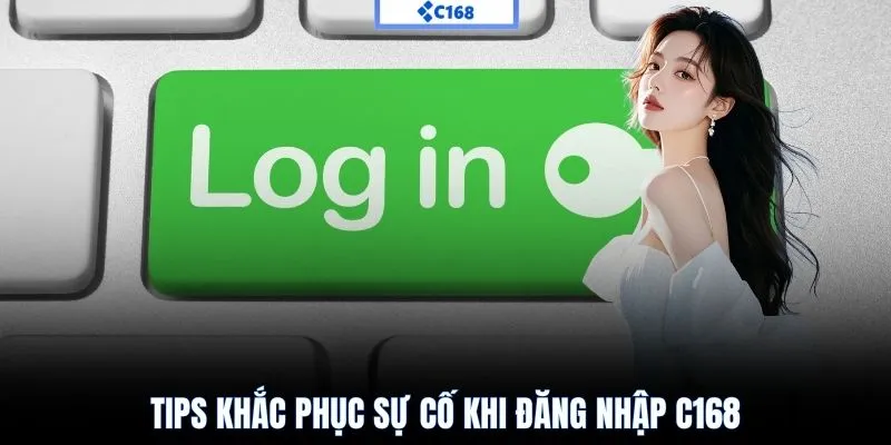 Tips khắc phục sự cố khi đăng nhập C168